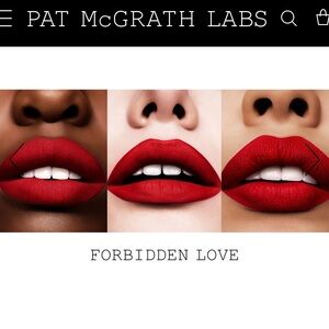 Pat McGrath FORBIDDEN LOVE! MatteTrance Lipstick NEW IN BOX SOLD OUT EVERYWHERE